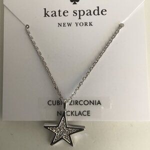 Kate Spade New Silver Star Necklace